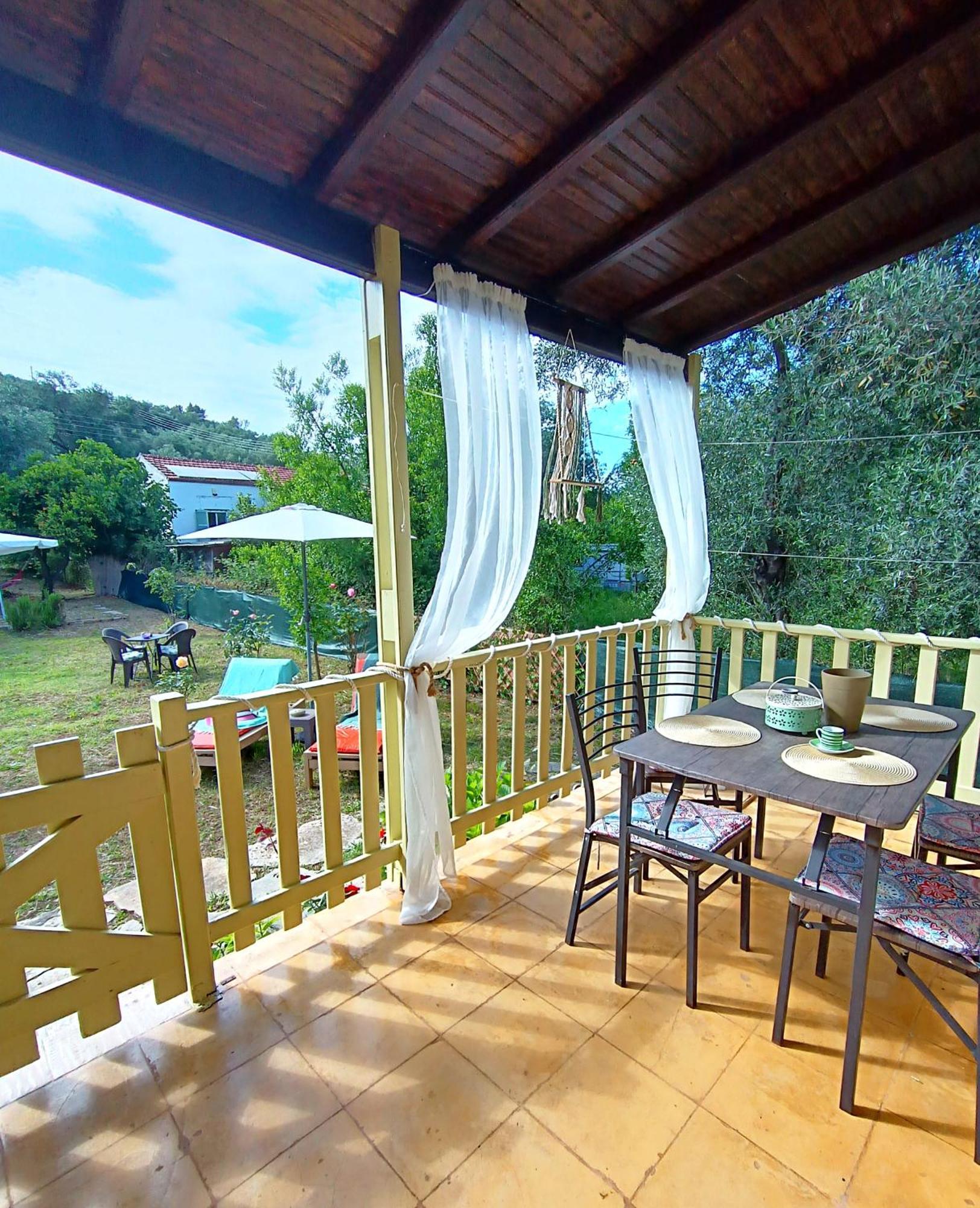 Elia House Villa Peritheia Bagian luar foto